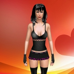 3D sex game community member heterosexual fiend girl Nia_Foxx, India, 