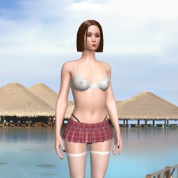 3D sex game community member bisexual lusty girl MssNefarious, USA, 