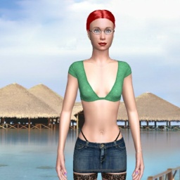 sexgame online MMO playing with adult member bisexual vuloptuous girl SilverSweet, 