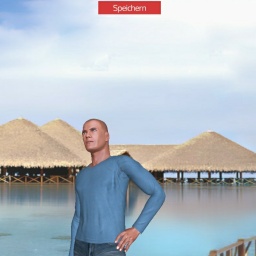 multiplayer virtual sex game player heterosexual sensual boy DJ_Black, Germany, 