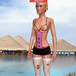 3D sex game community member  hot girl HoppelHase, Home, 