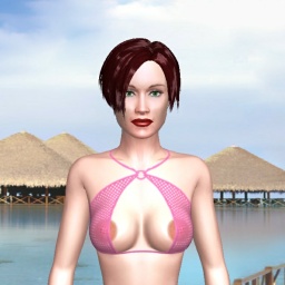 3Dsex game playing AChat community member  erotomanic girl Aviva, Come on, whore