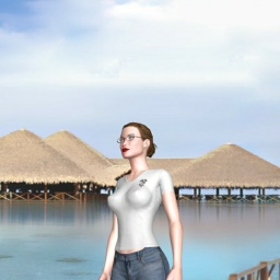 adults enjoying 3D sex games like bisexual lush girl Nickyindulge, Australia, 