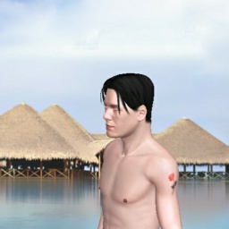 3D sex game community member homosexual sexy boy Lari, 