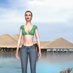 3D sex game community member bisexual fond girl Carolius, sexlandia, 