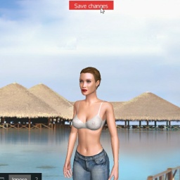 3Dsex game playing AChat community member  hot girl Bibico1006, 