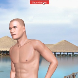 3D sex game community member heterosexual sexy boy Lucasla, 