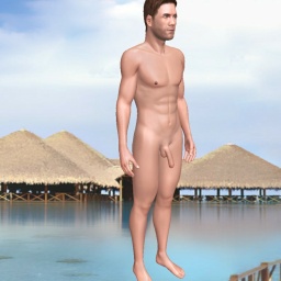 hot online porn game player heterosexual brute boy John45125, 