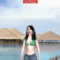 connect and play virtual 3D sex with  hot shemale Mami1284, 