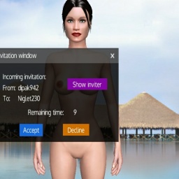 play virtual sex games with mate  hot girl Niglet230, 