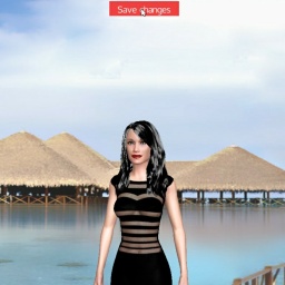 see  hot girl Lemo,  while playing porn game online