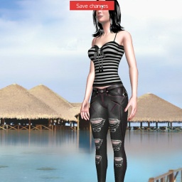 3Dsex game playing AChat community member heterosexual fond girl Agnescik, 