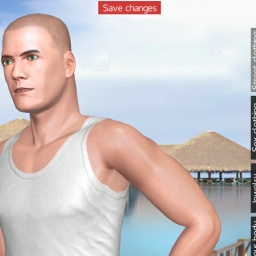 see heterosexual sexy boy Michealonas,  while playing porn game online