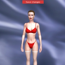 3Dsex game playing AChat community member  erotomanic girl Charlot, 