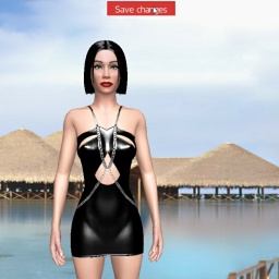 hot  hot shemale Danatavares,  enjoys online 3Dsex