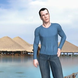 3Dsex game playing AChat community member heterosexual erotomanic boy Shun0, 
