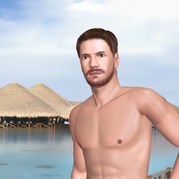 3Dsex game playing AChat community member heterosexual sensual boy Crizzo, 