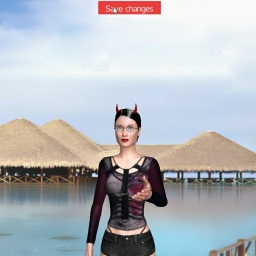 play virtual sex games with mate bisexual conversational girl LittleDevil, 