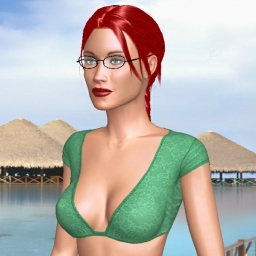 sexgame online MMO playing with adult member bisexual sensual girl MissHunny, 