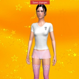 see homosexual pervert shemale Rori, US,  while playing porn game online