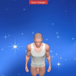 play online virtual sex game with member bisexual brute boy E002, 
