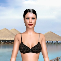 multiplayer virtual sex game player heterosexual pleasant girl Miyagi12, 