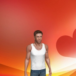 hot heterosexual sexy boy RicoSuav3, USA,  enjoys online 3Dsex