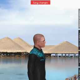 3Dsex game playing AChat community member heterosexual sentimental boy Darui, 