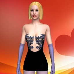 enjoy virtual sex games with mates like heterosexual loving girl Adalynia, 