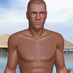 multiplayer virtual sex game player heterosexual sensual boy Black9x, Italy, 