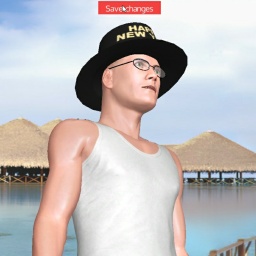 3Dsex game playing AChat community member heterosexual passionate boy Doji, 