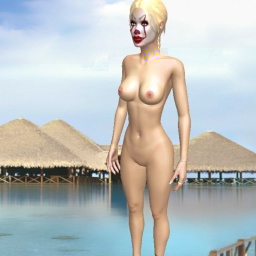 3D sex game community member bisexual lustful girl Drika, 