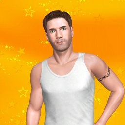 enjoy virtual sex games with mates like heterosexual sensual boy Didiette, France, 