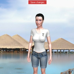 3Dsex game playing AChat community member bisexual nymphomaniac girl Nina_7, 