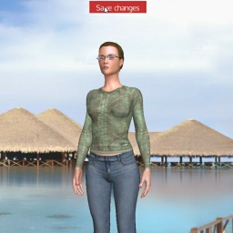 3Dsex game playing AChat community member heterosexual hot girl Lilypad92, 