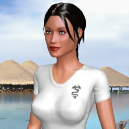 hot  hot shemale FEFE22,  enjoys online 3Dsex