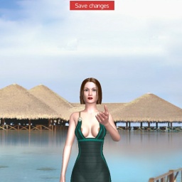 see bisexual virile girl SluttyEmber, Canada,  while playing porn game online