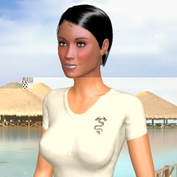 connect and play virtual 3D sex with bisexual amorous girl Carolinda, soy simple y sin complicaciones