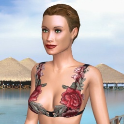 free 3D sex game adventures with heterosexual hot girl MeAgain, 