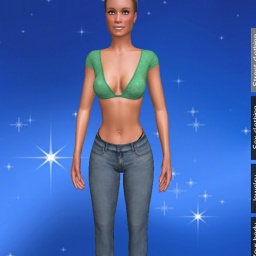 connect and play virtual 3D sex with homosexual hot girl MissVale, 