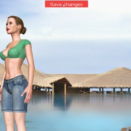 see heterosexual sexy girl JuliaRus, Russia,  while playing porn game online