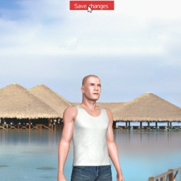 3Dsex game playing AChat community member heterosexual lusty boy TheVedran, 