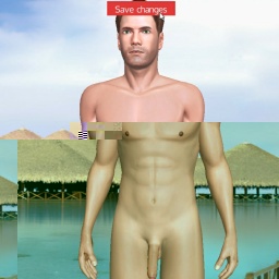try virtual 3D sex with heterosexual voluptuous boy Luthandri, 