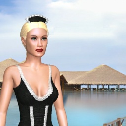 3Dsex game playing AChat community member heterosexual nymphomaniac girl JosieX, 