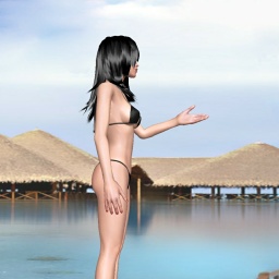 connect and play virtual 3D sex with heterosexual loquacious girl BunnyRa, 
