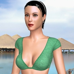 3Dsex game playing AChat community member  hot girl RubyMaid, Bj slut, 