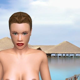 adults enjoying 3D sex games like heterosexual devoted girl Melisange, FRANCE, 