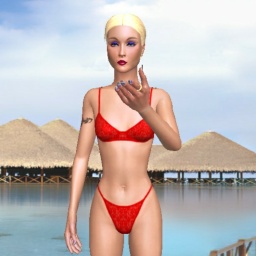 3Dsex game playing AChat community member  hot shemale Nayyss, 