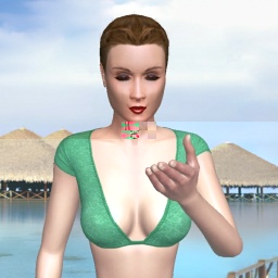 free 3D sex game adventures with heterosexual brute girl Baddie22, Romania, 