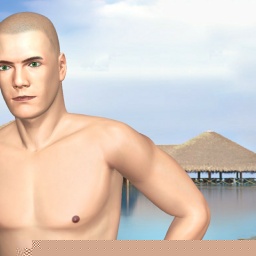 3Dsex game playing AChat community member heterosexual hot boy Swa0619, 